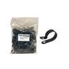 Kable Kontrol Kable Kontrol® - Nylon Plastic Cable Clamps - 3/4" Diameter - 100 pcs - UV Resistant Black CCUC5-075-C-BLACK